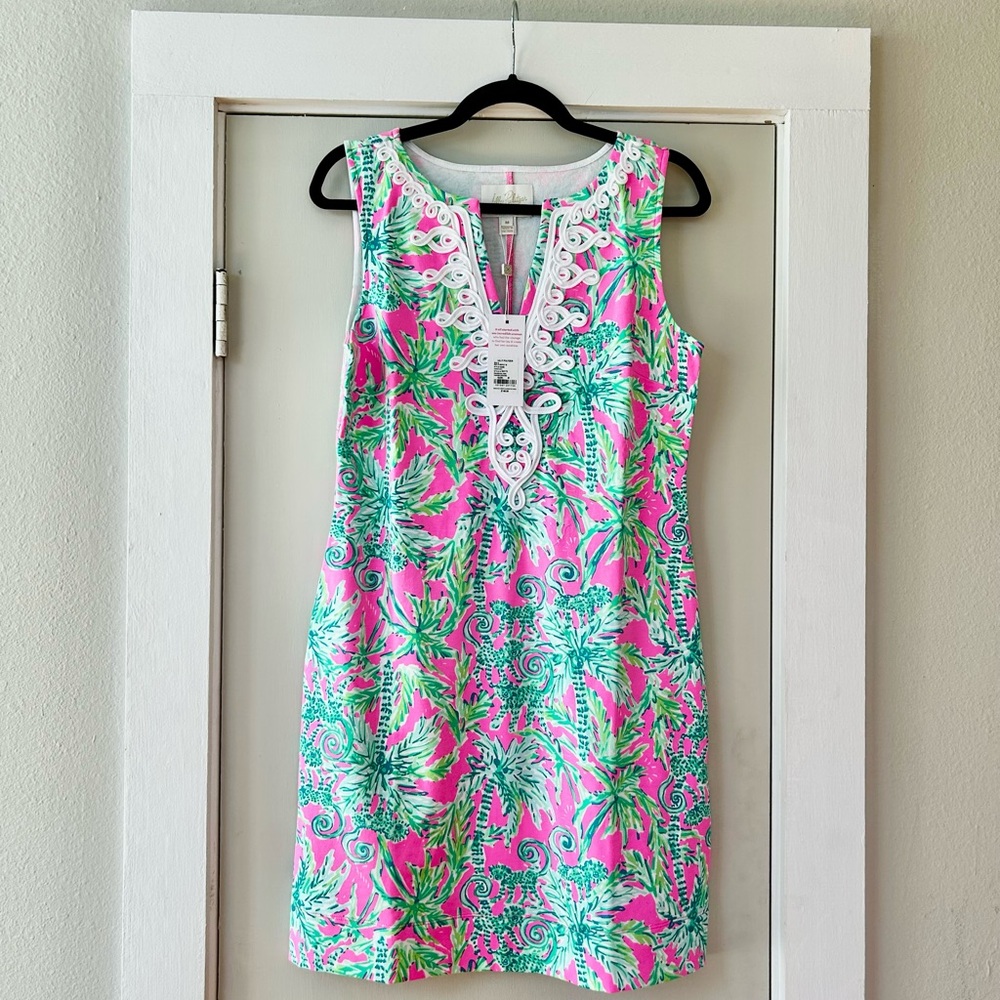 Lilly Pulitzer Prosecco Pink and Green Dress